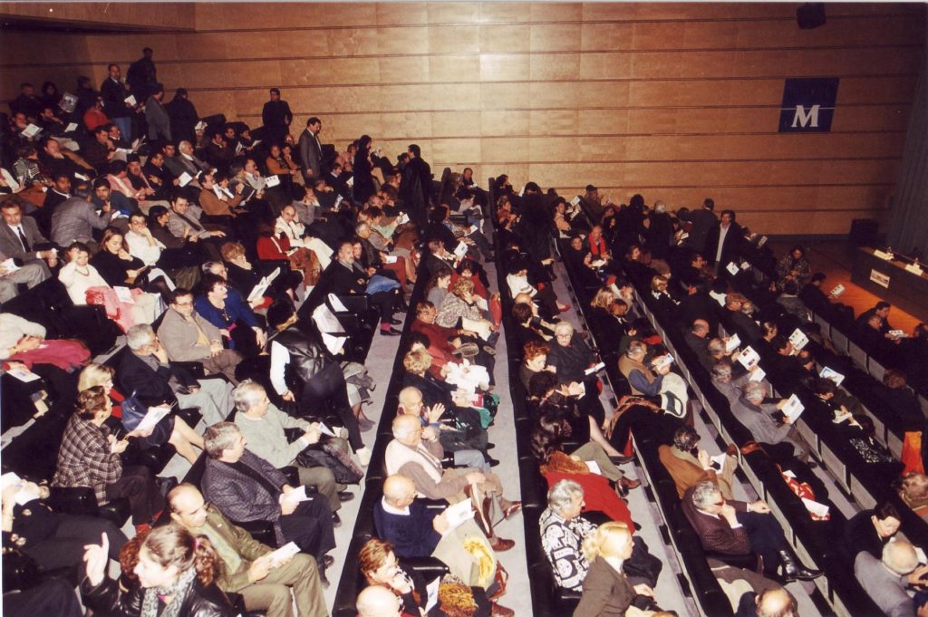 Salle Einstein, Le Corum en 2000
